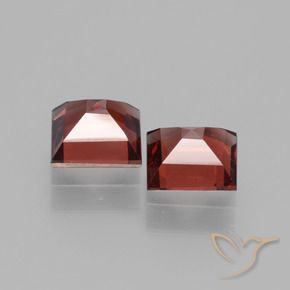 Shop natural 1.42ct Rouge foncé Grenat Rhodolite gems, Carré, from Mozambique at GemSelect. In stock, global shipping!