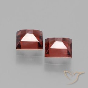 Shop natural 1.50ct Rouge foncé Grenat Rhodolite gems, Carré, from Mozambique at GemSelect. In stock, global shipping!
