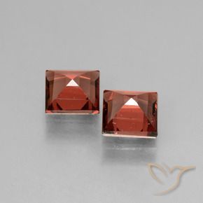 Shop natural 1.49ct Rouge écarlate Grenat rhodolite gems, Carré, from Mozambique at GemSelect. In stock, global shipping!