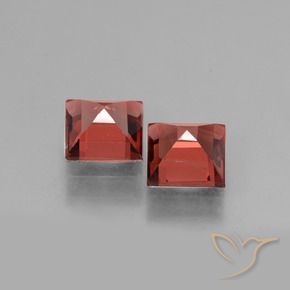 Shop natural 1.55ct Rouge moyen Grenat rhodolite gems, Carré, from Mozambique at GemSelect. In stock, global shipping!