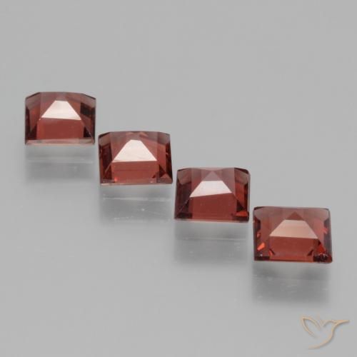 Shop natural 2.60ct Rouge foncé Grenat Rhodolite gems, Carré, from Mozambique at GemSelect. In stock, global shipping!
