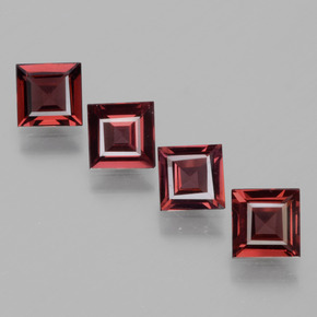 Achetez naturel ct rose grenat rhodolite gems, carré, en provenance mozambique chez gemselect. en stock, livraison internationale!