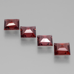 Achetez naturel ct rose grenat rhodolite gems, carré, en provenance mozambique chez gemselect. en stock, livraison internationale!