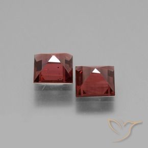Shop natural 1.41ct Vin rouge profond Grenat Rhodolite gems, Carré, from Mozambique at GemSelect. In stock, global shipping!