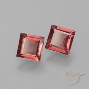 Shop natural 1.39ct Rouge léger Grenat Rhodolite gems, Carré, from Mozambique at GemSelect. In stock, global shipping!