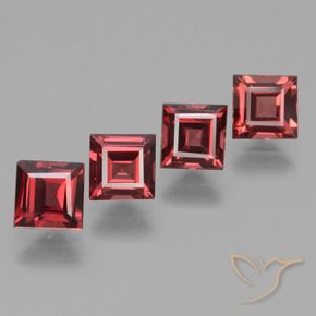 Shop natural 2.81ct Rouge moyen Grenat Rhodolite gems, Carré, from Mozambique at GemSelect. In stock, global shipping!