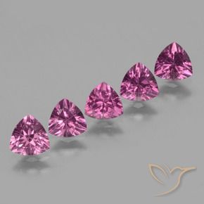 Shop natural 2.59ct Pourpre moyen Grenat Rhodolite gems, Trillion, from Tanzanie at GemSelect. In stock, global shipping!