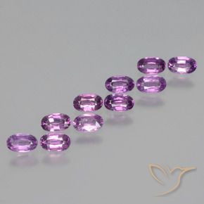 Shop natural 2.67ct Pourpre moyen-foncé Grenat Rhodolite gems, ovale, from Mozambique at GemSelect. In stock, global shipping!