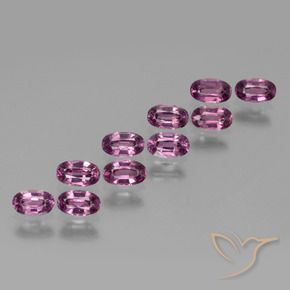 Shop natural 3.24ct Violet foncé Grenat Rhodolite gems, ovale, from Tanzanie at GemSelect. In stock, global shipping!