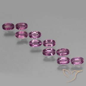 Shop natural 3.34ct Violet foncé Grenat Rhodolite gems, ovale, from Tanzanie at GemSelect. In stock, global shipping!