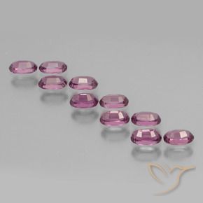 Shop natural 3.52ct Violet foncé Grenat Rhodolite gems, ovale, from Tanzanie at GemSelect. In stock, global shipping!