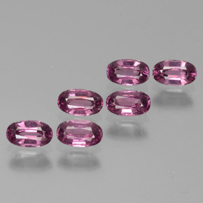 Achetez naturel 2,03ct rose grenat rhodolite gems, coupe ovale, en provenance tanzanie chez gemselect. en stock, livraison internationale!