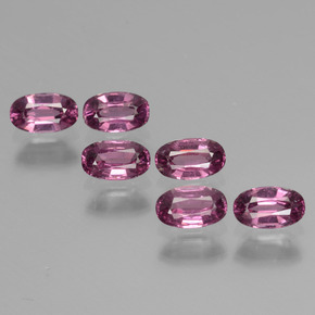 Achetez naturel 2,03ct rose grenat rhodolite gems, coupe ovale, en provenance tanzanie chez gemselect. en stock, livraison internationale!