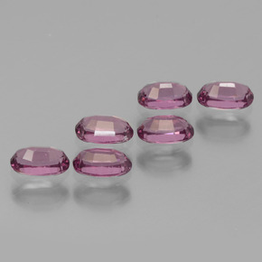 Achetez naturel 2,03ct rose grenat rhodolite gems, coupe ovale, en provenance tanzanie chez gemselect. en stock, livraison internationale!