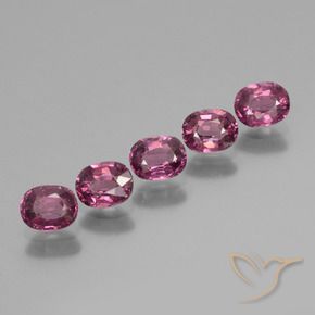 Shop natural 2.45ct Rose magenta profond Grenat rhodolite gems, ovale, from Tanzanie at GemSelect. In stock, global shipping!