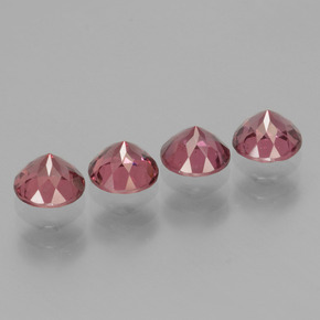 Achetez naturel 2.65ct Rose vif et profond Grenat Rhodolite gems, Coupe roude, En provenance Tanzanie chez GemSelect. En stock, livraison internationale!