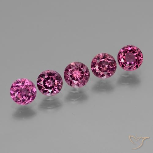 Shop natural 2.61ct Rose magenta profond Grenat Rhodolite gems, Tour, from Tanzanie at GemSelect. In stock, global shipping!