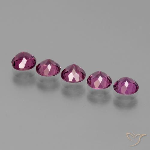 Shop natural 2.61ct Rose magenta profond Grenat Rhodolite gems, Tour, from Tanzanie at GemSelect. In stock, global shipping!
