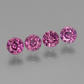 Achetez naturel 2.02ct Rose Grenat Rhodolite gems, Coupe roude, En provenance Tanzanie chez GemSelect. En stock, livraison internationale!