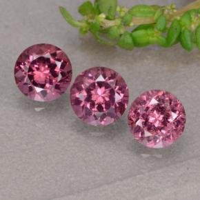 Achetez naturel 1,90ct pourpre grenat rhodolite gems, coupe roude, en provenance tanzanie chez gemselect. en stock, livraison internationale!