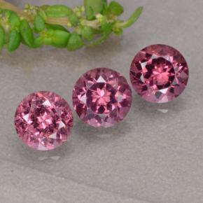 Achetez naturel 1,90ct pourpre grenat rhodolite gems, coupe roude, en provenance tanzanie chez gemselect. en stock, livraison internationale!