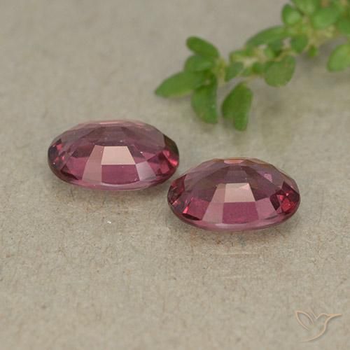 Achetez naturel 1,93ct rouge grenat rhodolite gems, coupe ovale, en provenance mozambique chez gemselect. en stock, livraison internationale!