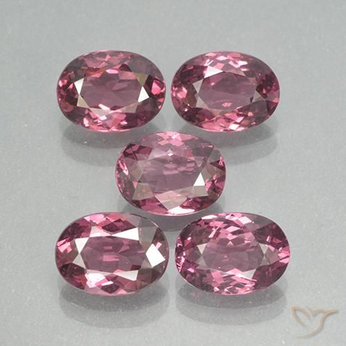 Shop natural 5.01ct Violet Rosâtre Grenat Rhodolite gems, ovale, from Tanzanie at GemSelect. In stock, global shipping!