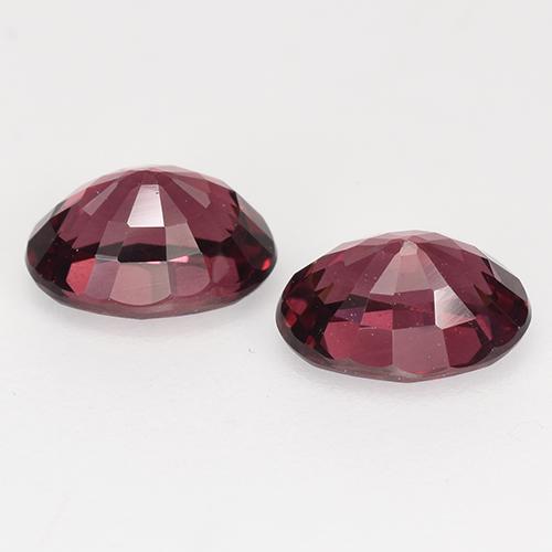Achetez naturel 2,33ct rouge grenat rhodolite gems, coupe ovale, en provenance mozambique chez gemselect. en stock, livraison internationale!