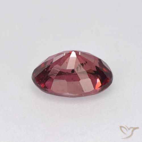 Grenat Rhodolite Rouge framboises naturelle ovale, 1.09 ct, VS