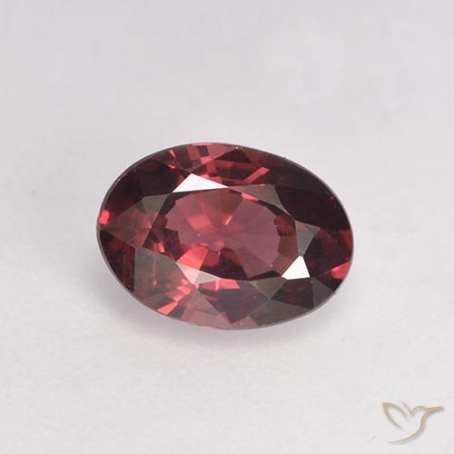 0.93ct Naturel Ton rouge-violet Grenat Rhodolite, ovale, VS