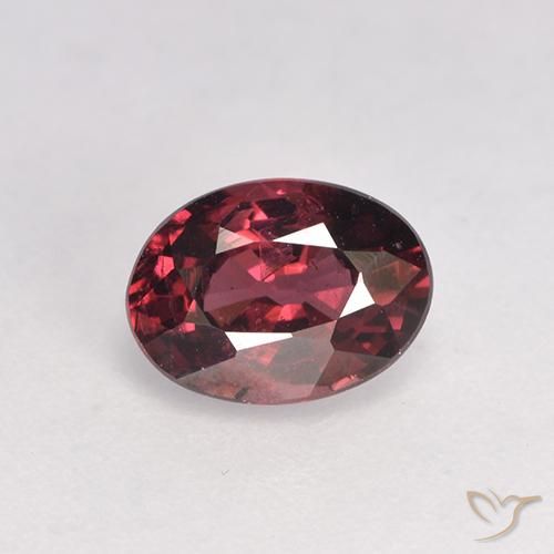 1.03ct Naturel Rouge moyen Grenat rhodolite, ovale, VS