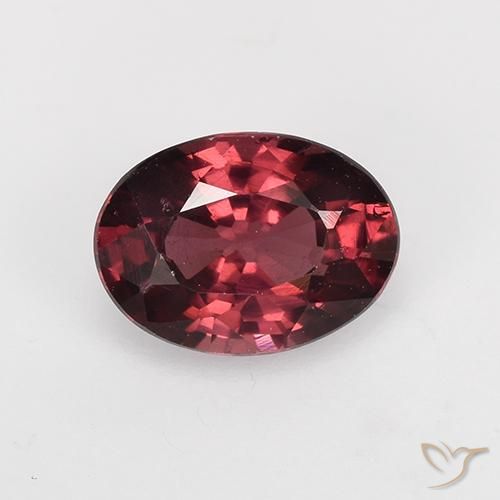 1.04ct Naturel Vin rouge Grenat rhodolite, ovale, VS