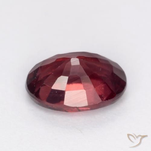 Grenat Rhodolite Rouge moyen naturelle ovale, 1.03 ct, VS