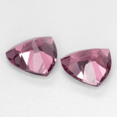Achetez naturel 1.09ct Pourpre moyen Grenat Rhodolite gems, Trillion, En provenance Mozambique chez GemSelect. En stock, livraison internationale!