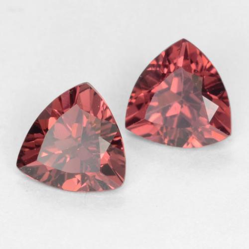 Achetez naturel 0,99ct rouge grenat rhodolite gems, trillion, en provenance mozambique chez gemselect. en stock, livraison internationale!