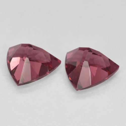 Achetez naturel 1.13ct Pourpre de baie Grenat Rhodolite gems, Trillion, En provenance Mozambique chez GemSelect. En stock, livraison internationale!