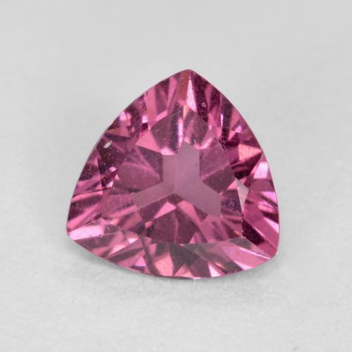 Grenat Rhodolite Violet Rosâtre naturelle Trillion, 0.51 ct, VS