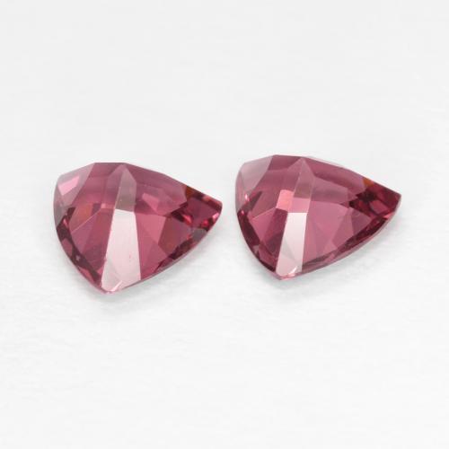 Achetez naturel 0,93ct rouge foncé grenat rhodolite gems, trillion, en provenance mozambique chez gemselect. en stock, livraison internationale!