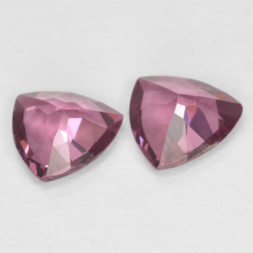 Achetez naturel 0,86ct pourpre grenat rhodolite gems, trillion, en provenance mozambique chez gemselect. en stock, livraison internationale!