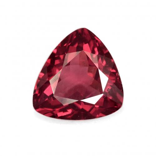 Grenat Rhodolite Rouge moyen-foncé naturelle Trillion, 2.67 ct, VS