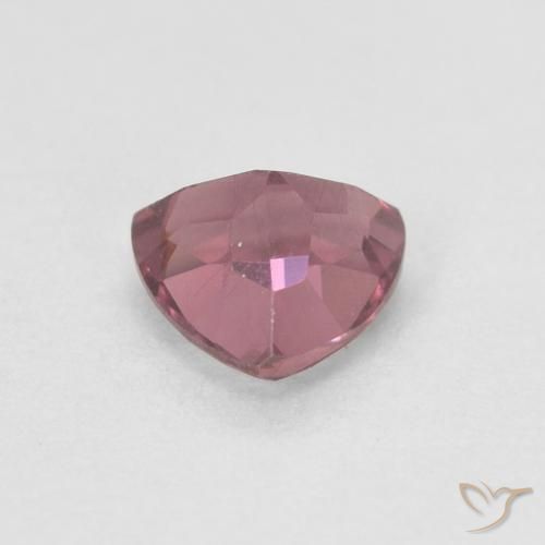 Grenat Rhodolite Rouge foncé naturelle Trillion, 0.57 ct, VS