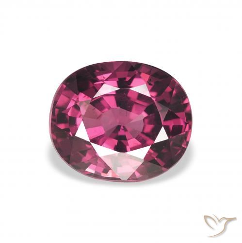 2.31ct Naturel Pourpre moyen Grenat rhodolite, ovale, VVS-VS