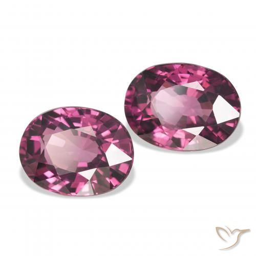 Shop natural 4.38ct Pourpre moyen Grenat Rhodolite gems, ovale, from Tanzanie at GemSelect. In stock, global shipping!