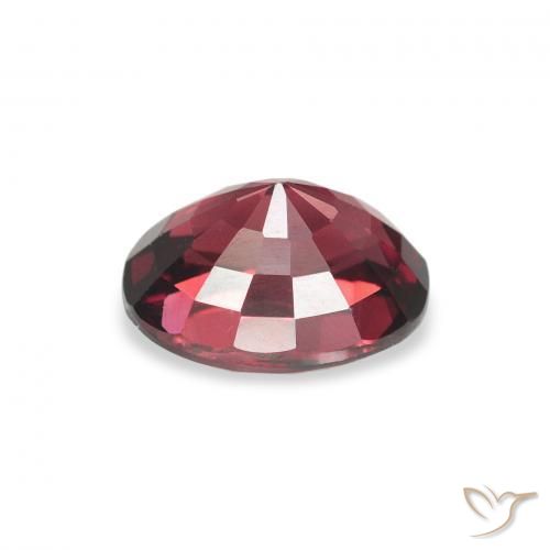 Grenat rhodolite Rouge intense naturelle ovale, 2.08 ct, VS