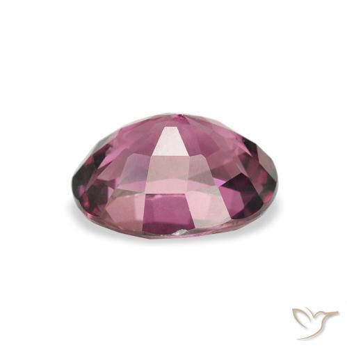 Grenat Rhodolite Medium Dark-Purple naturelle ovale, 2.09 ct, VS
