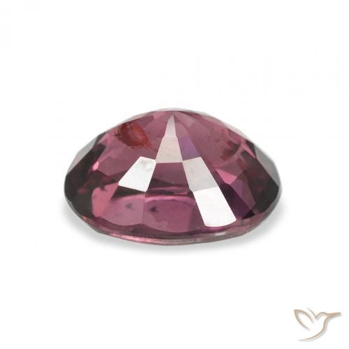 Grenat Rhodolite Pourpre de baie naturelle ovale, 2.95 ct, VS