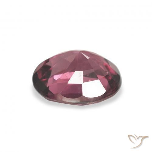 Grenat rhodolite Rose-magenta naturelle ovale, 2.27 ct, VS