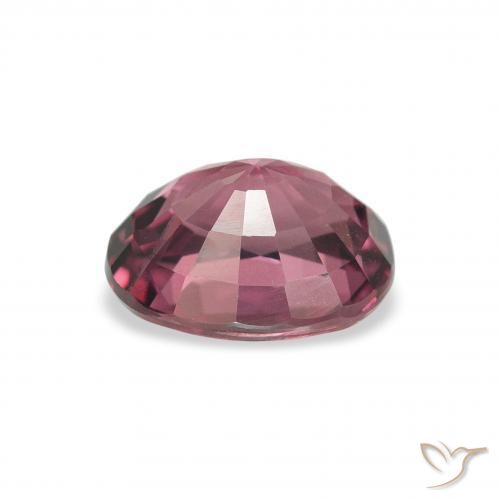 Grenat Rhodolite Pourpre de baies roses naturelle ovale, 2.02 ct, VS