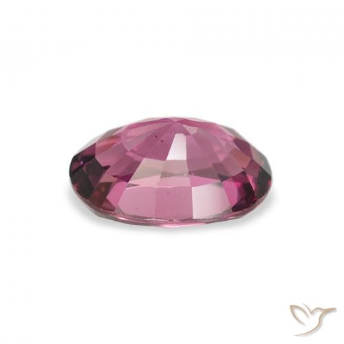 Grenat Rhodolite Rose-magenta naturelle ovale, 2.00 ct, VS