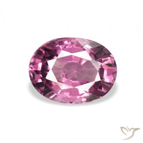 2.40ct Naturel Pourpre intense Grenat Rhodolite, ovale, VS